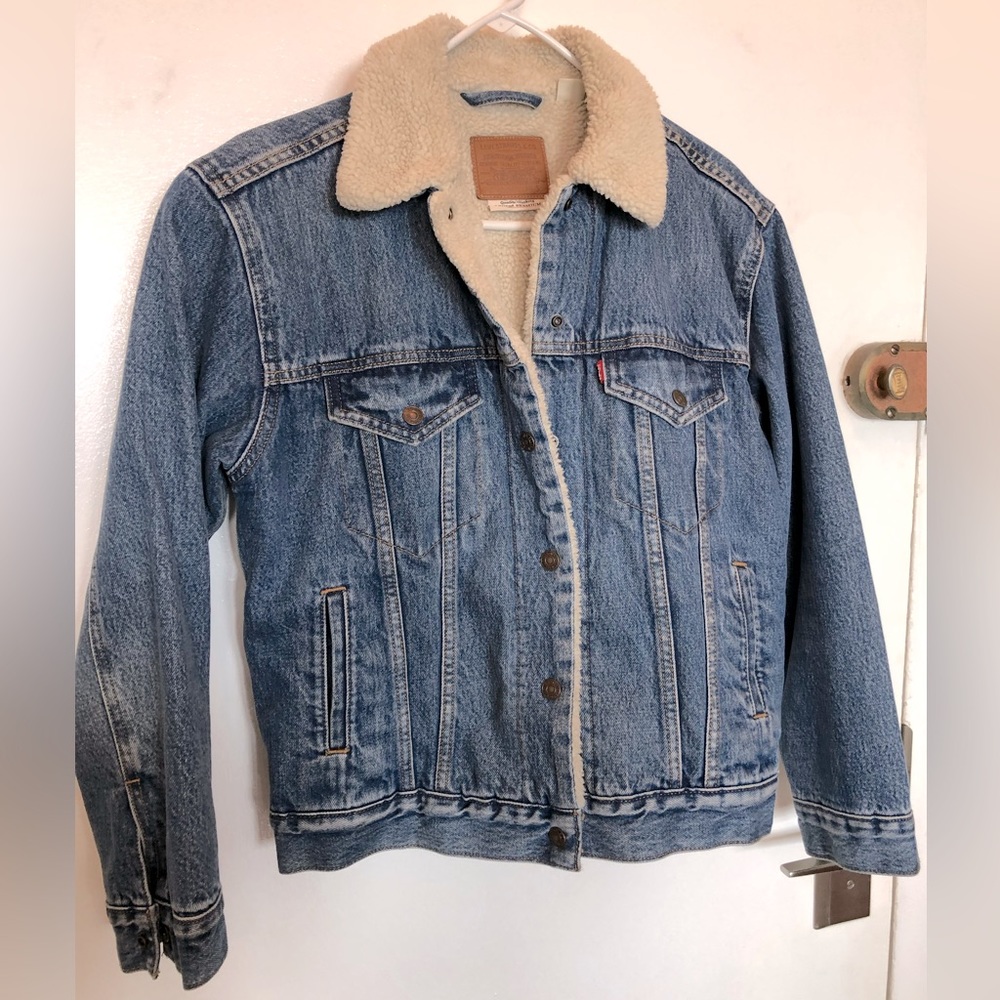 Levi’s Sherpa Lined Denim Jean Jacket